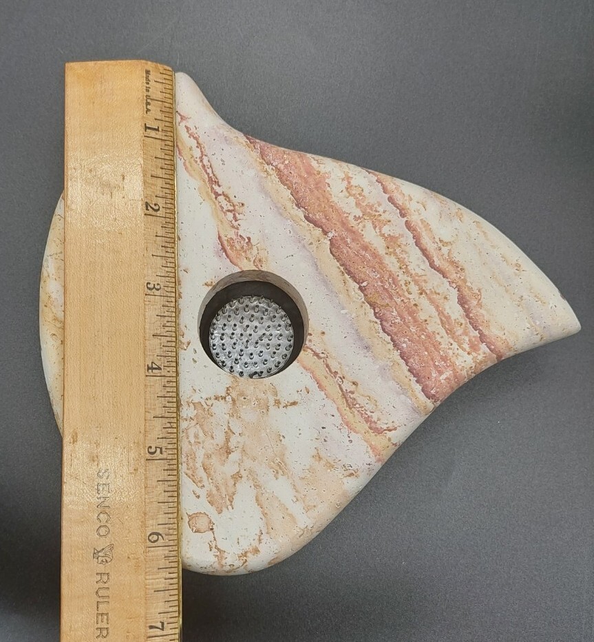 Natural Stone Ikebana Vase Oregon Nature Flowers