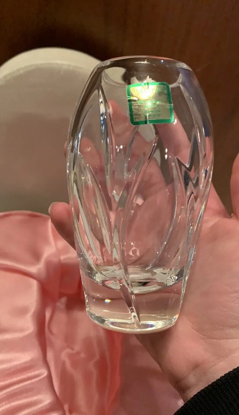 ❤️🎁Marquis By Waterford Crystal Vase In Heart Shaped Box!!