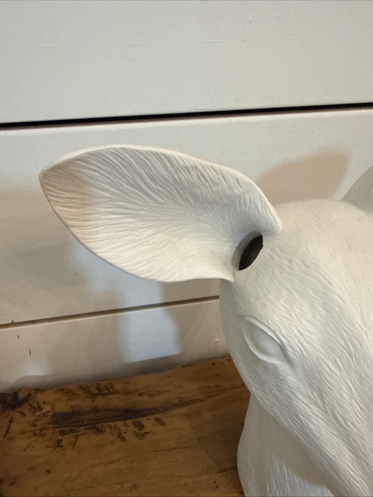 Anthropologie Cholet Deer Head Dual Flower Vase Woodland Doe 10.5 inch tall