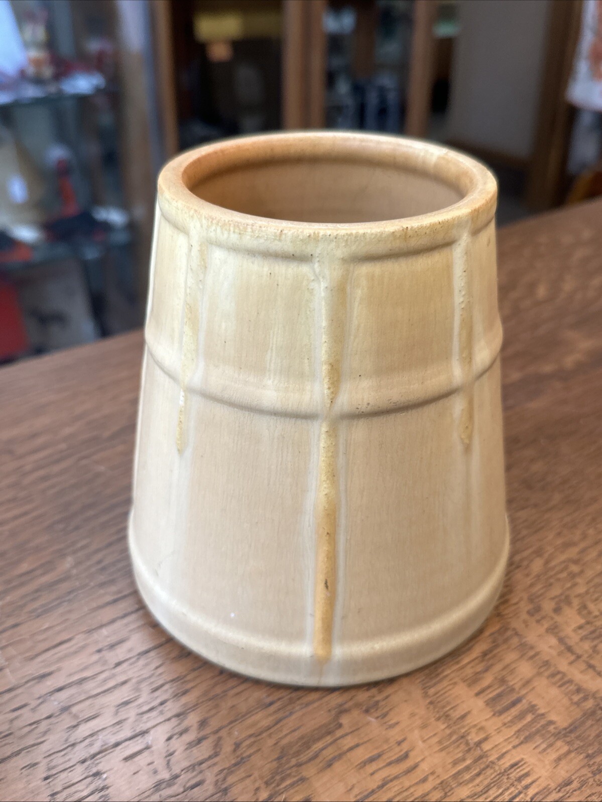 Ephraim Pottery #914 Bungalow Rose Vase Kevin Hicks 2003 Retired Pattern
