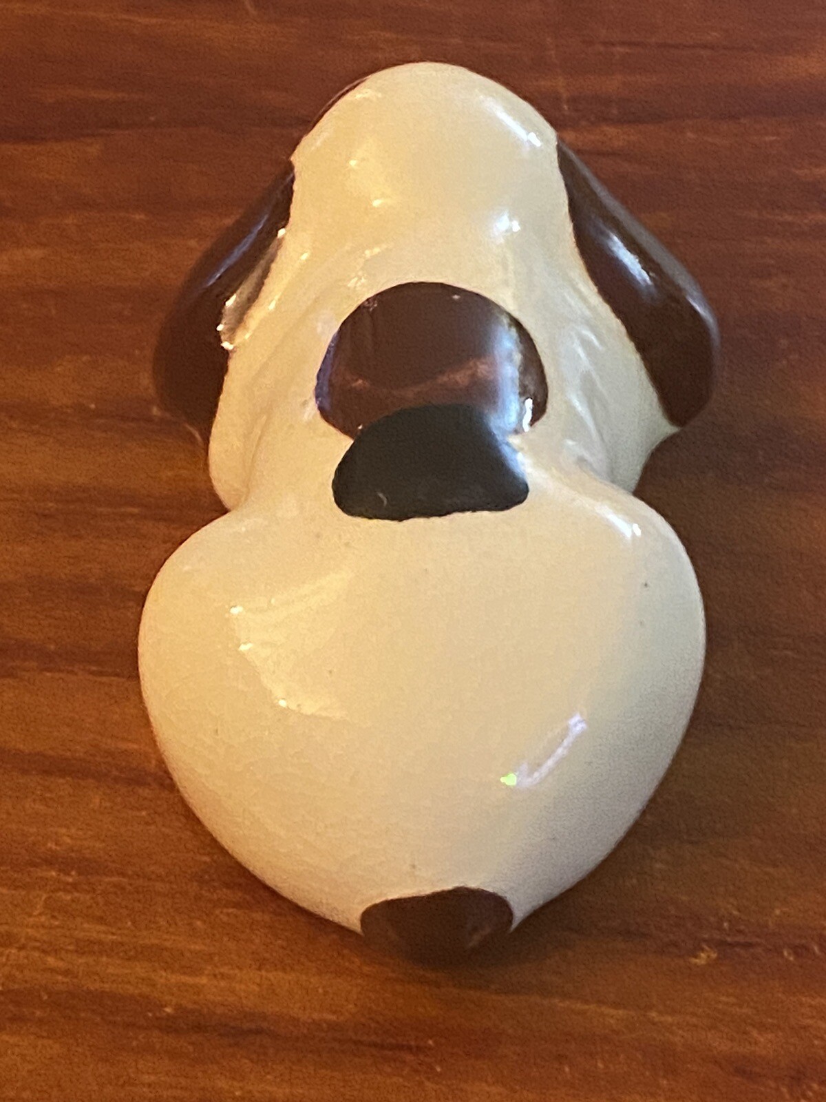Rio Hondo California Pottery Dog Puppy Lying Down Vintage Figurine