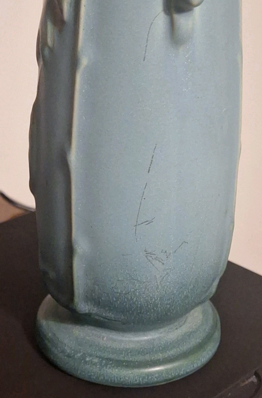 1930s Weller Pottery Oak Leaf Ewer Pitcher/Vase