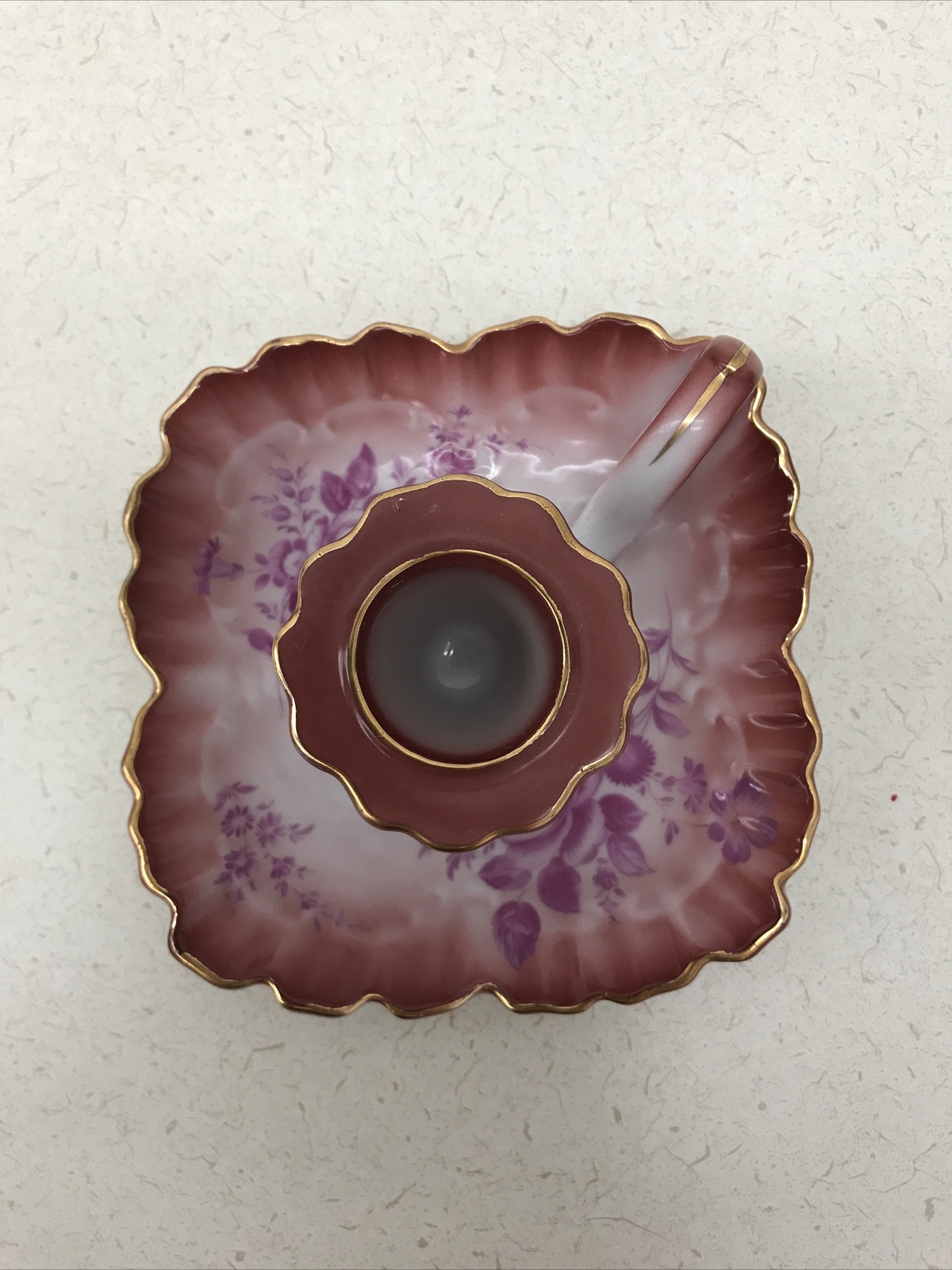 Vintage Candle stick holder candlestick RS Reinhold Schlegelmilch 1960’s