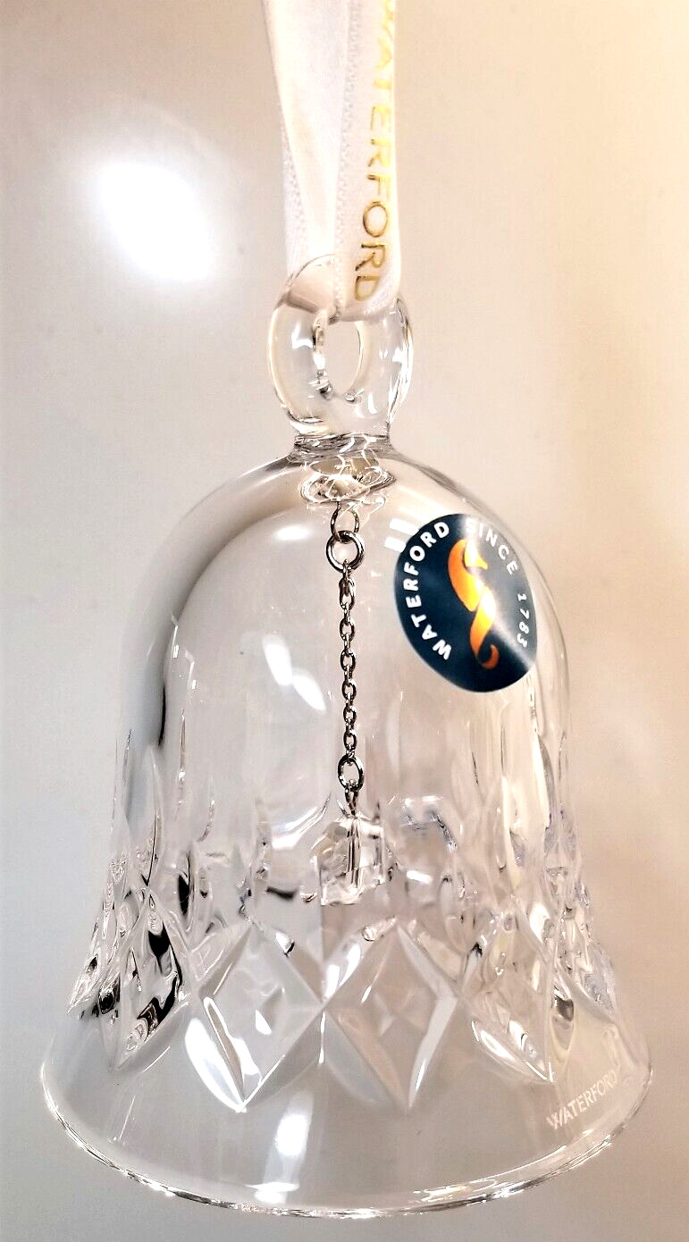 Waterford 2021 Lismore Bell Ornament 3.3″ Ornament # 1059676 Boxed