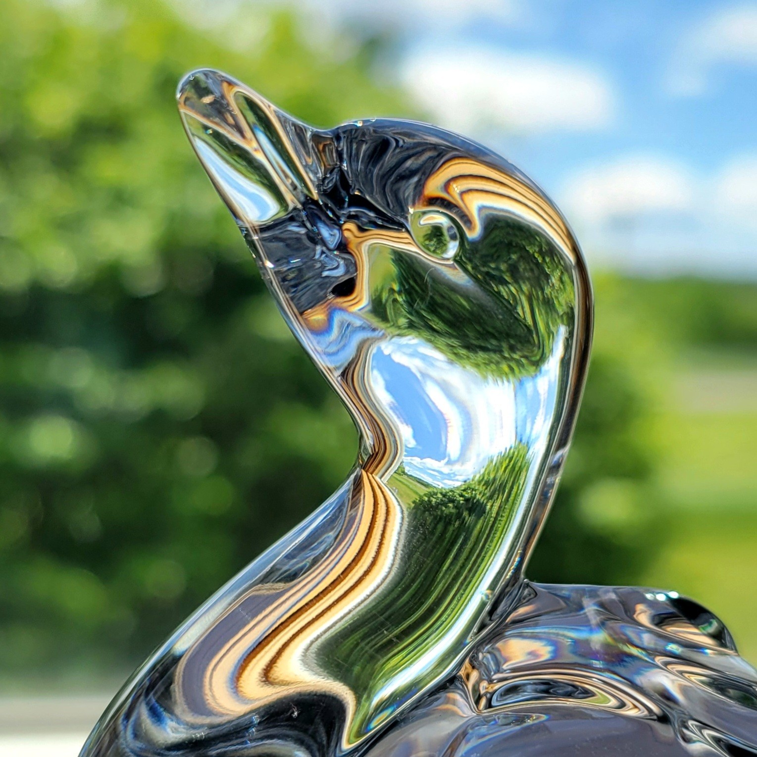 Waterford Crystal Cygnet Baby Swan 3″ Paperweight Figurine Irish #114710