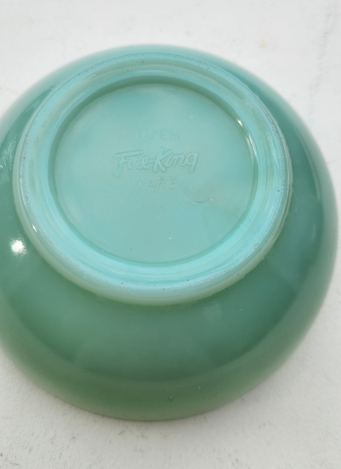 Fire King Glass Jadeite Bowl