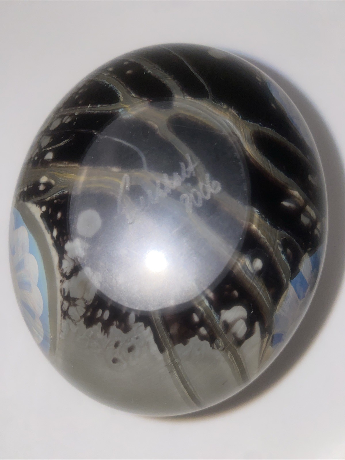 Stunning Rare 2006 Signed Robert Eickholt Abstract Art Glass Vase
