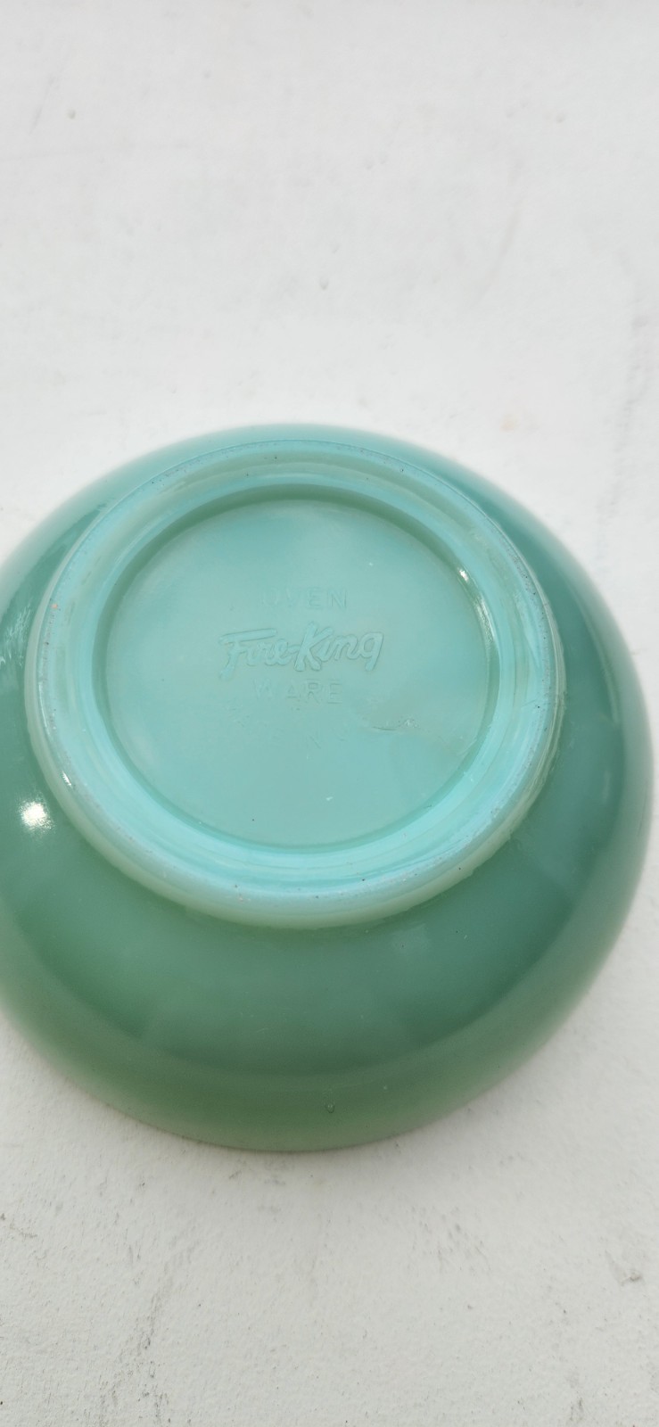 Fire King Glass Jadeite Bowl