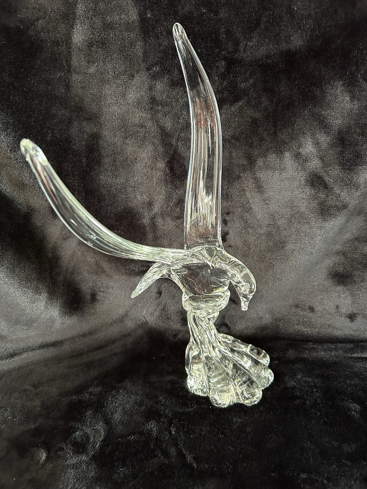 Murano? Glass Seagull On Wave, 13 Inches