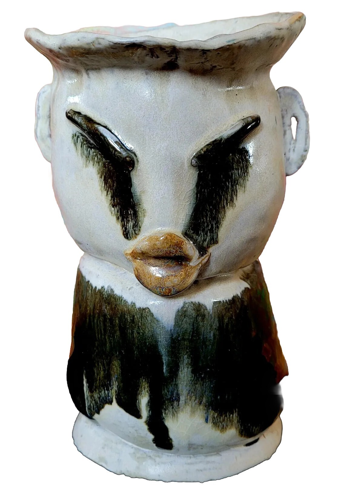 OOAK Handcrafted Effigy Pottery Oddities Eclectic Art Whimsical Planter