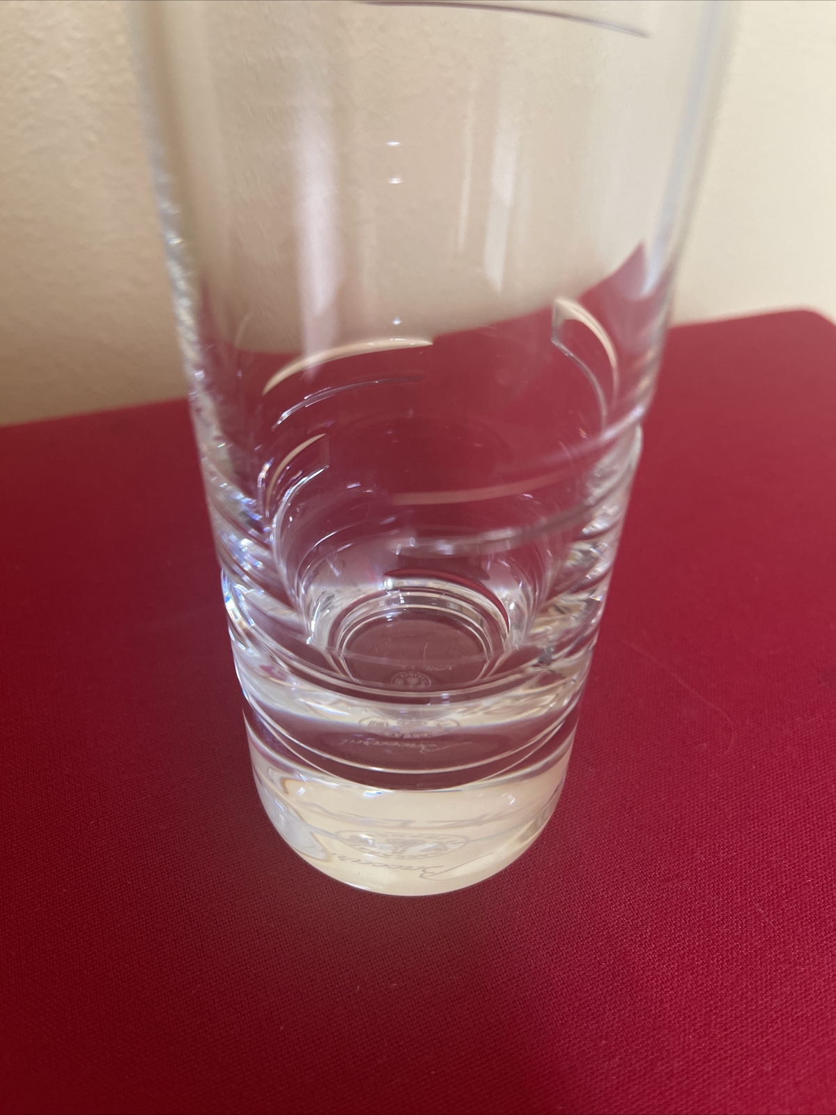 ARIK LEVY BACCARAT INTANGIBLE HORIZON VASE 8.5”