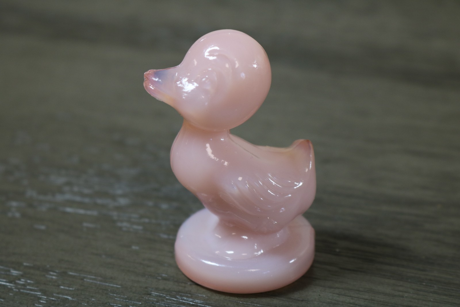 Boyd Art Glass Debbie The Duck Crown Tuscan #7 8/6/1982 B in Diamond 3″ Tall
