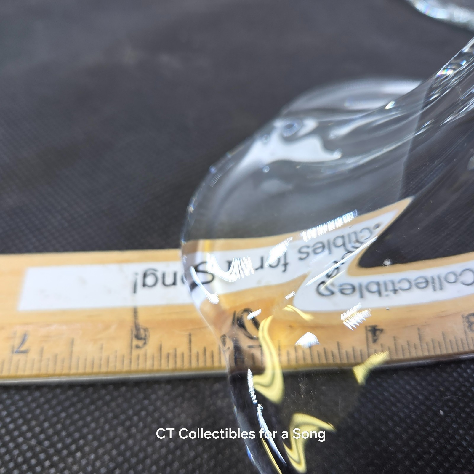VTG Set 2 Crystal Glass Luster Prism Girandole Candle Sticks Holders 11 1/4″ H