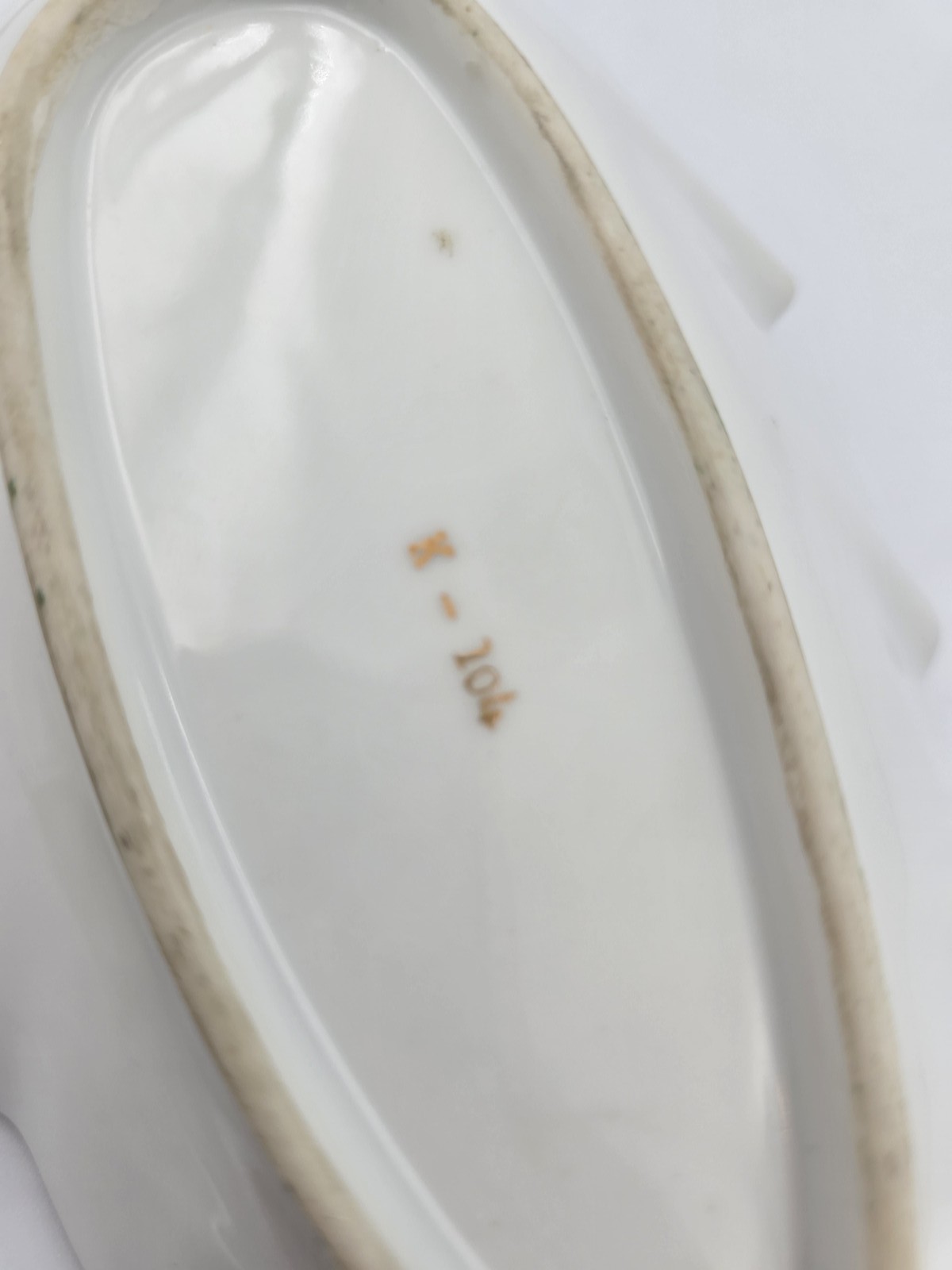 Vintage Leaf Dish Trinket Jewelry Box Pink Gold Floral Porcelain Candy Nut Tray