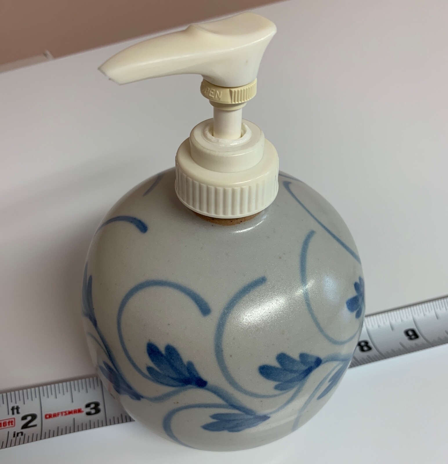 COLORADO RIVER POTTERY Soap or Lotion Dispenser