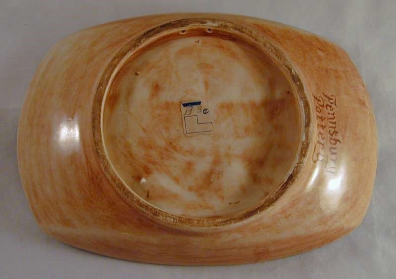 Unusual Pennsbury Pottery Plaque NYC HRRR “999” Locomotive 1891