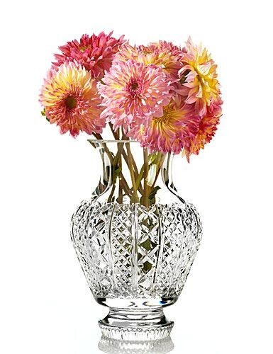 Waterford Fleurology Kay Crystal Footed 9.75″ Cachepot Vase 154212 New
