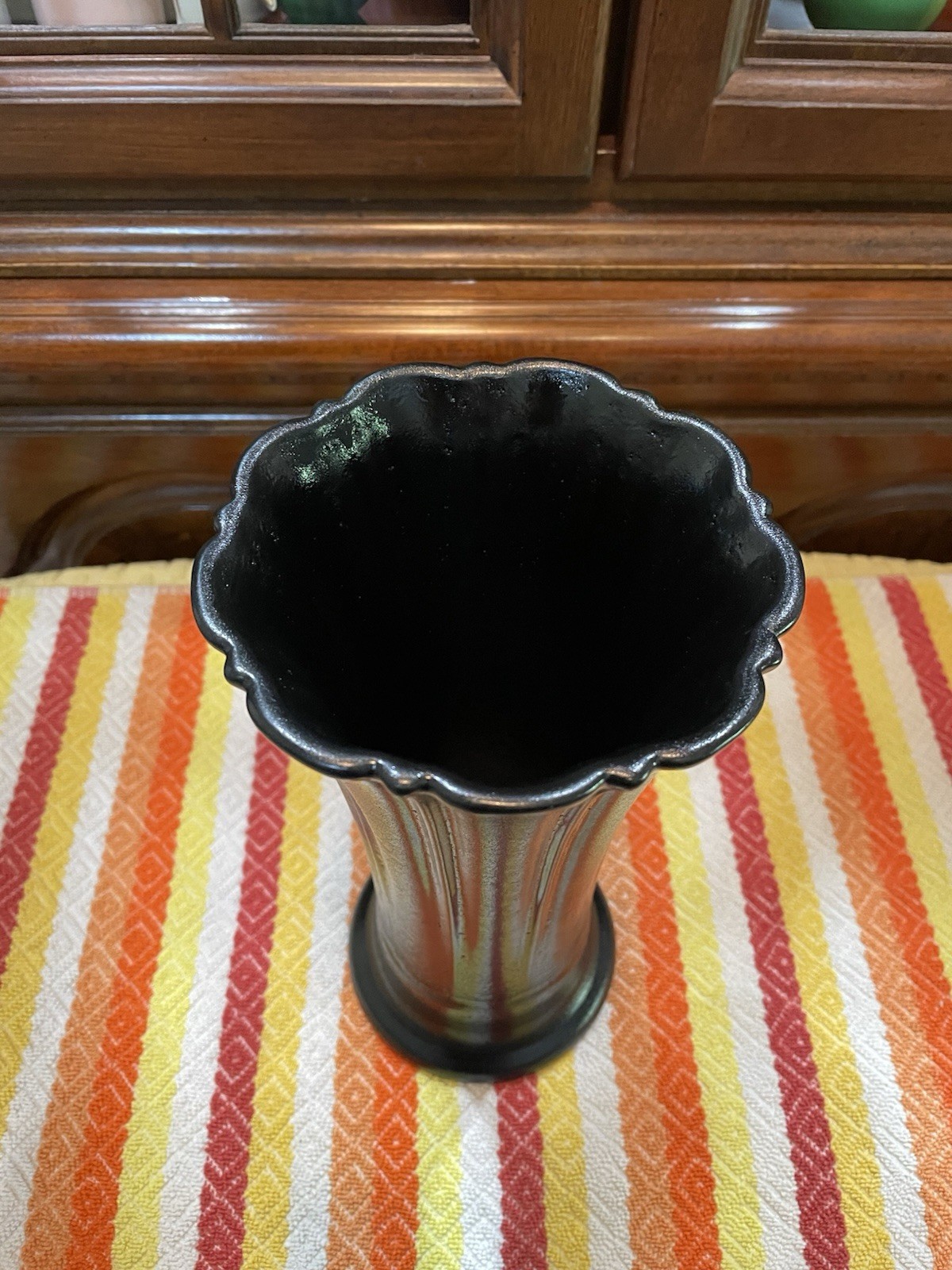 Fiesta Medium Vase Foundry First Quality Not Seconds 9 5/8 Excellent HTF