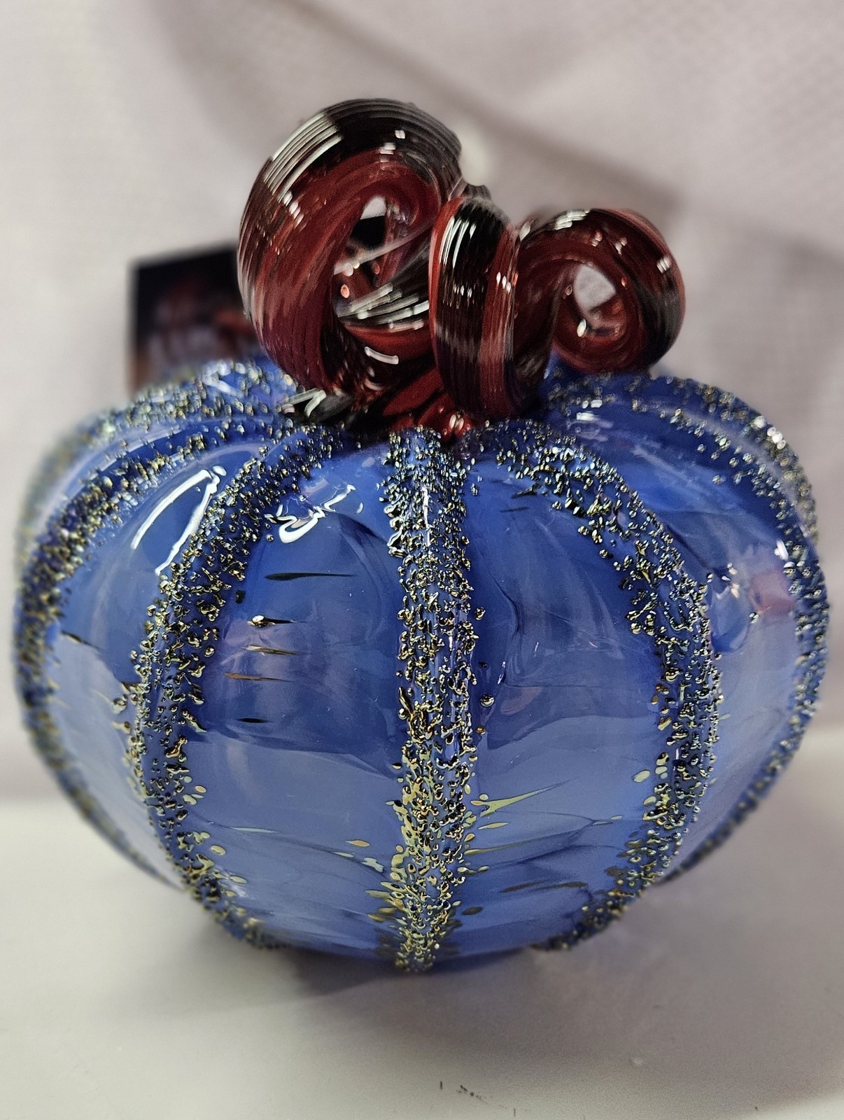 Luke Adams Glassblowing Studio Glass Pumpkin: We’re Not In Kansas Anymore