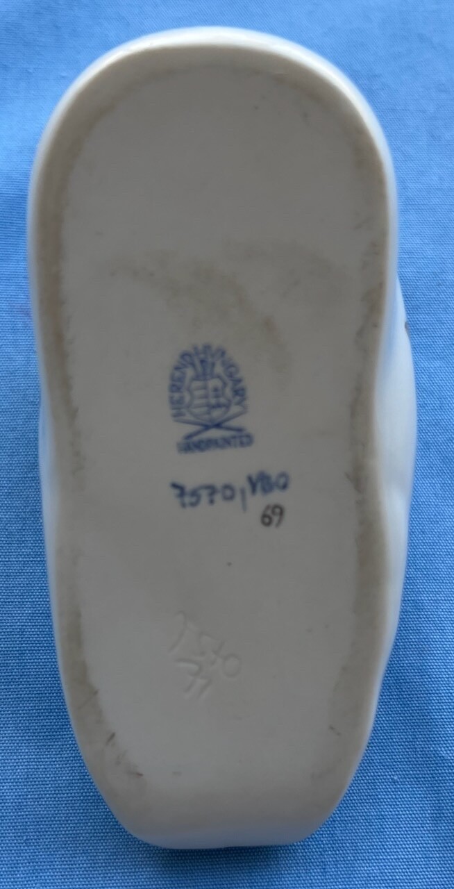 Herend Queen Victoria Figural Shoe Mint!