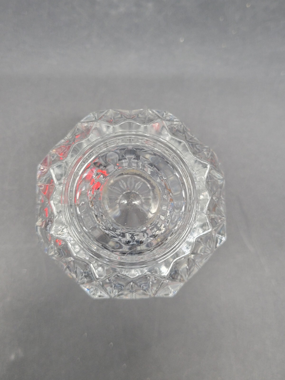 Vintage Cristal D’Arques Anemones 13cm Genuine Lead Crystal Vase In Original Box