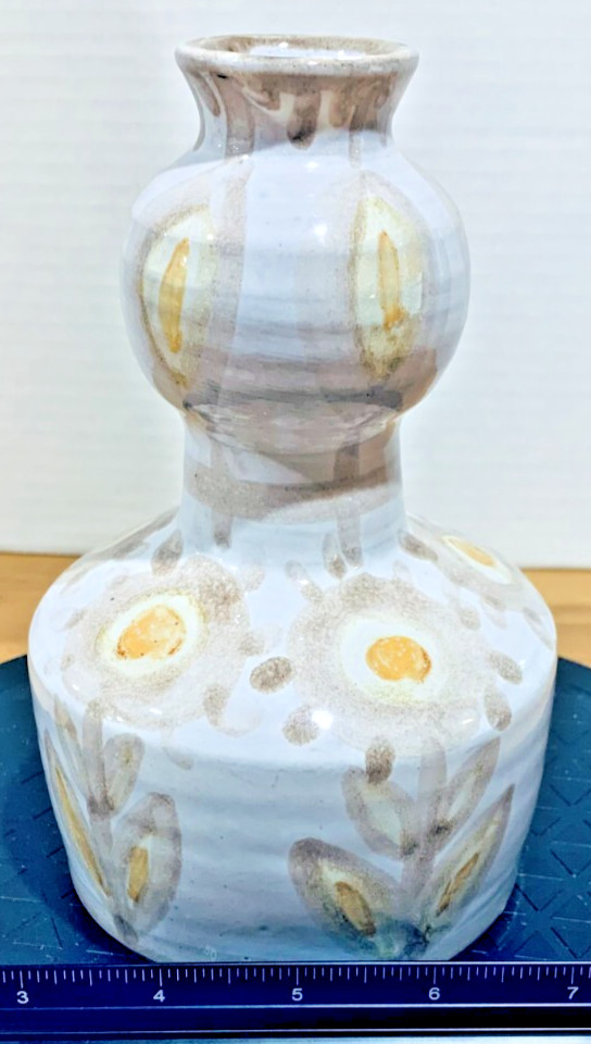 Redware 6 1/2 inches Vase