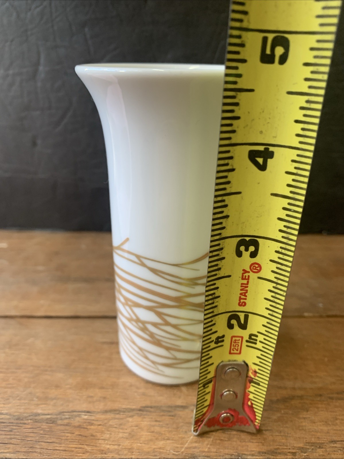 Vintage Rosenthal Studio Line Porcelain Le Foll Pigeon Butterfly Arund Vase