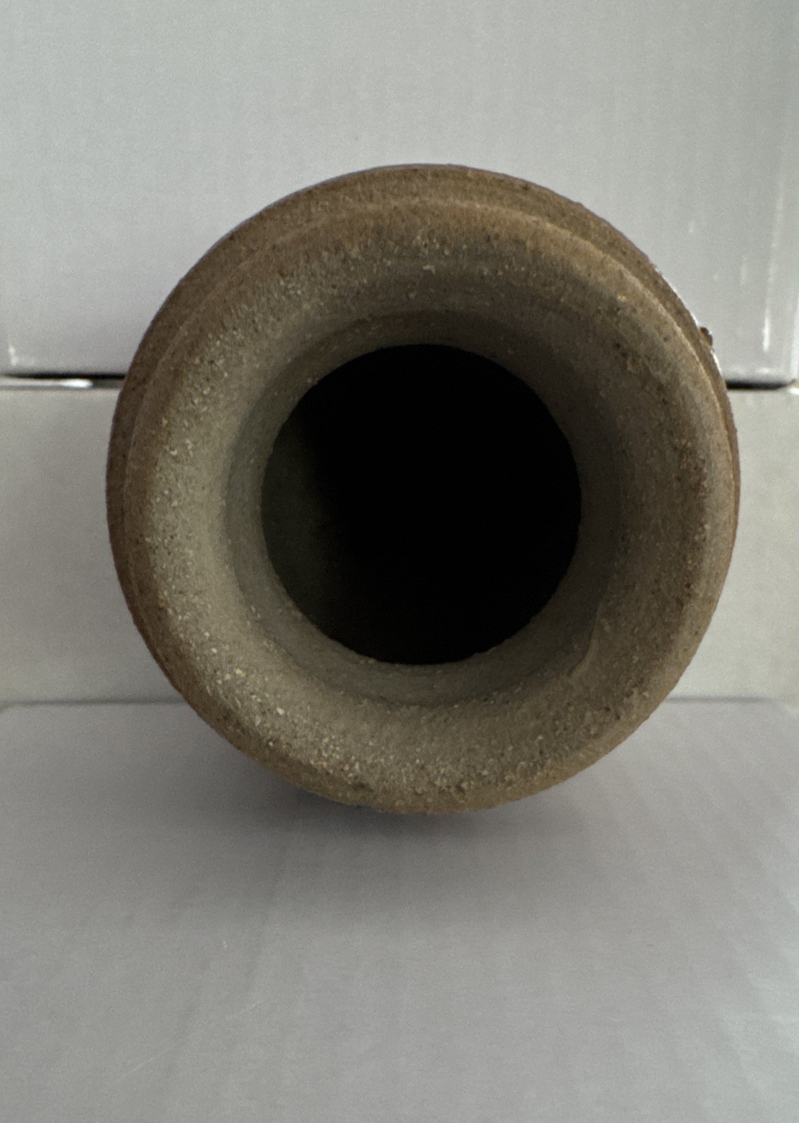 Handmade Signed Art Pottery Mini Vase Southwest Style 3 Inches Tall Perfect Cond
