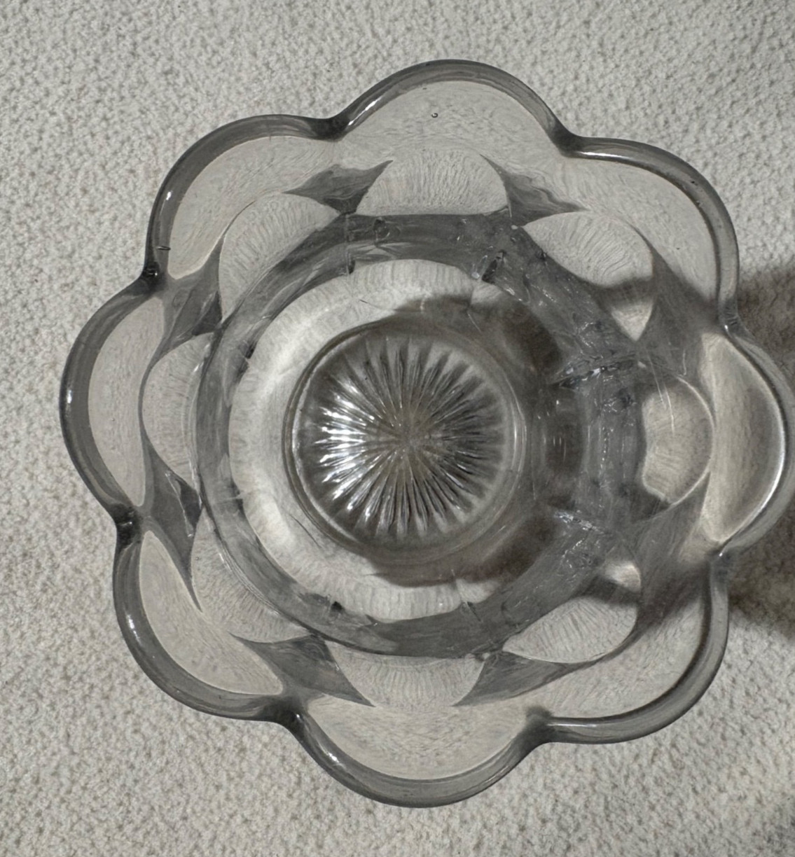 EAPG U.S.Glass fluted pattern celery vase