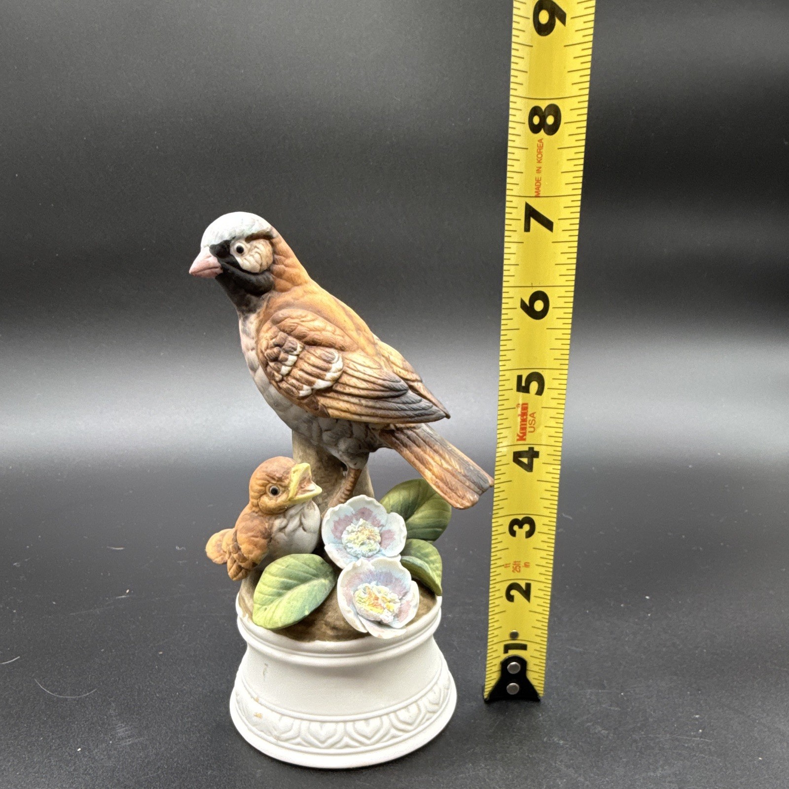 Porcelain figurine titled ‘House Sparrow’ by Angeline Original