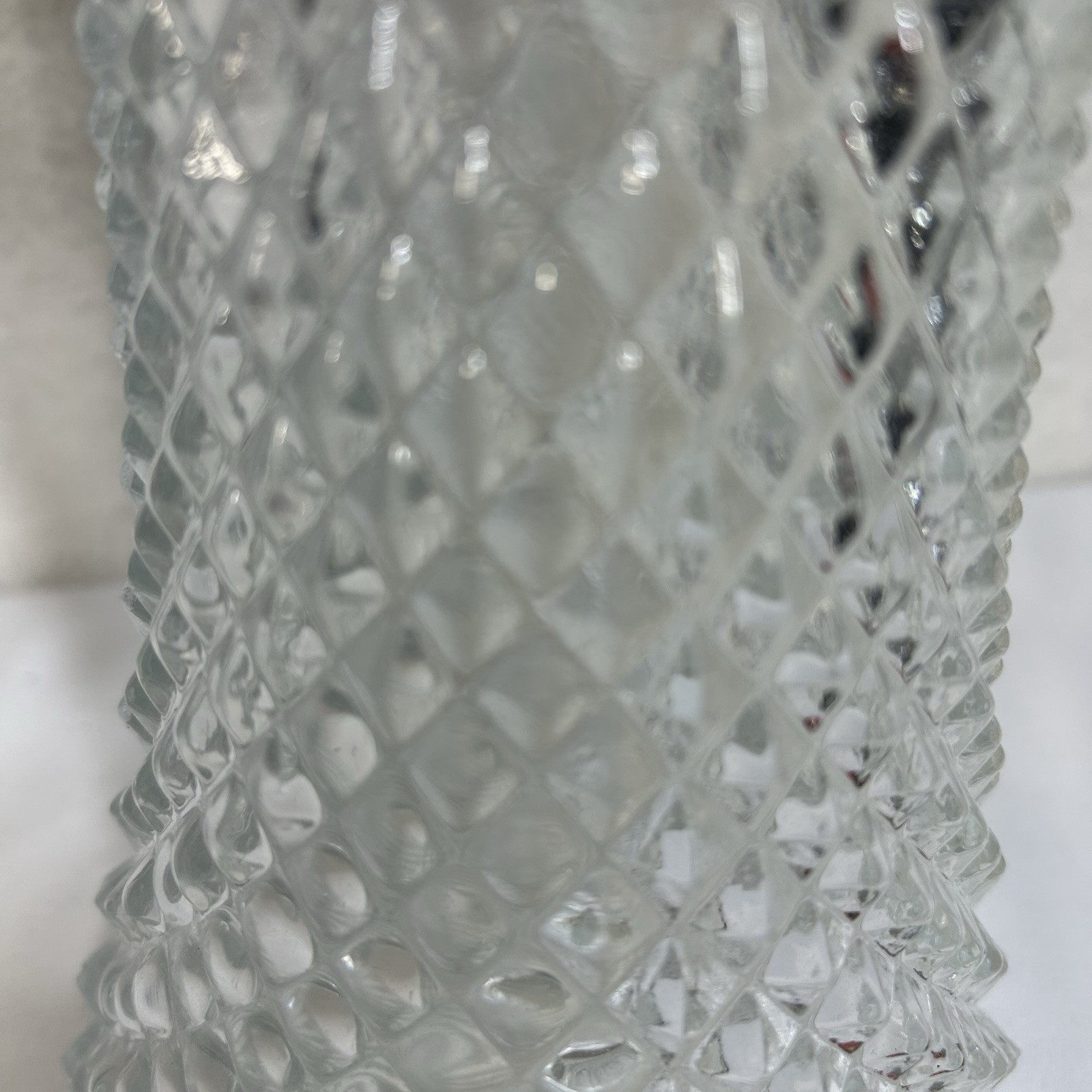 VTG Crystal & Silver-Plate Claret Bottle Pitcher Leonard Silver Mfg + Ice Tube
