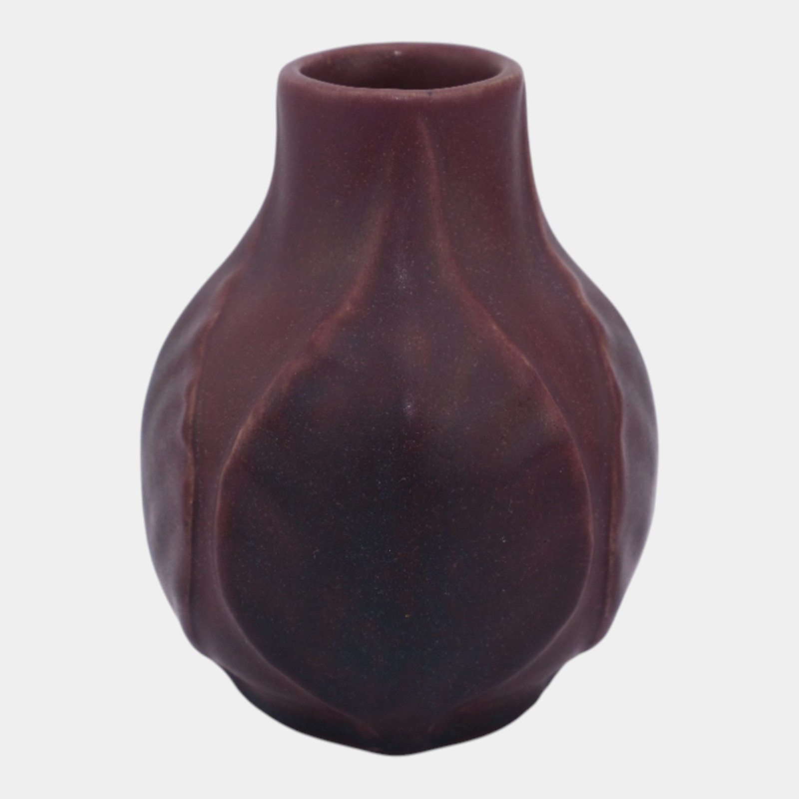 Van Briggle 1916 Vintage Arts And Crafts Pottery Purple Mulberry Ceramic Vase