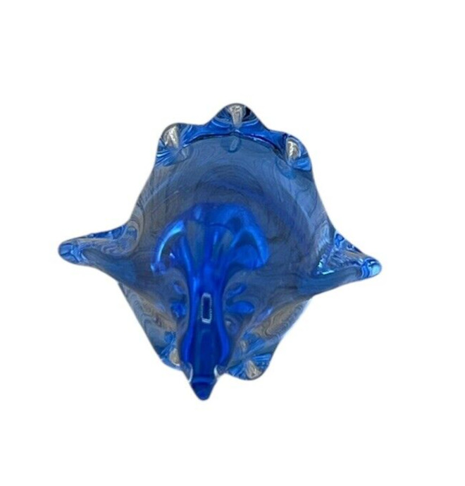 Blue Glass Penguin United States Commemorative Fine Arts Gallery 3″