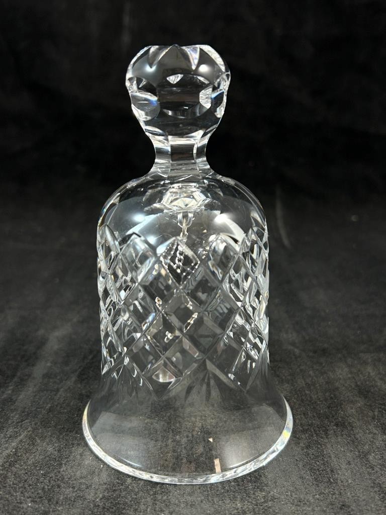 Waterford Crystal Twelve Days of Christmas 2 Turtledoves 1985 Bell
