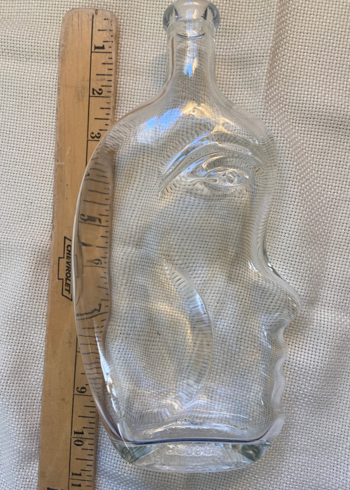 Kefla Depose Elle & Spiral Glass Bottles & La Femme by Libbey vase highball