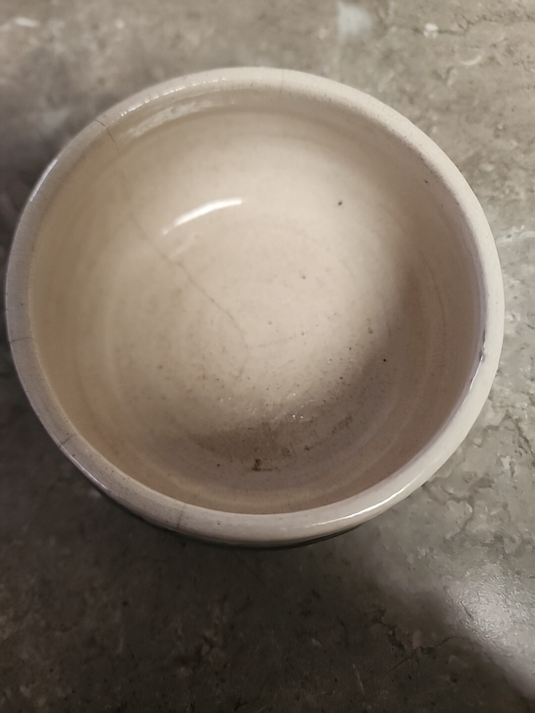 Vntg. Glazed Small Finger Bowl Signed Please See Photos For Additional Info