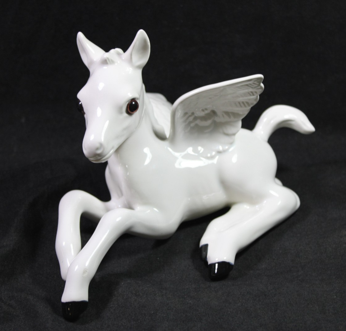 Freeman McFarlin California Pottery Pegasus Winged Horse Foal Colt #119 Rutledge