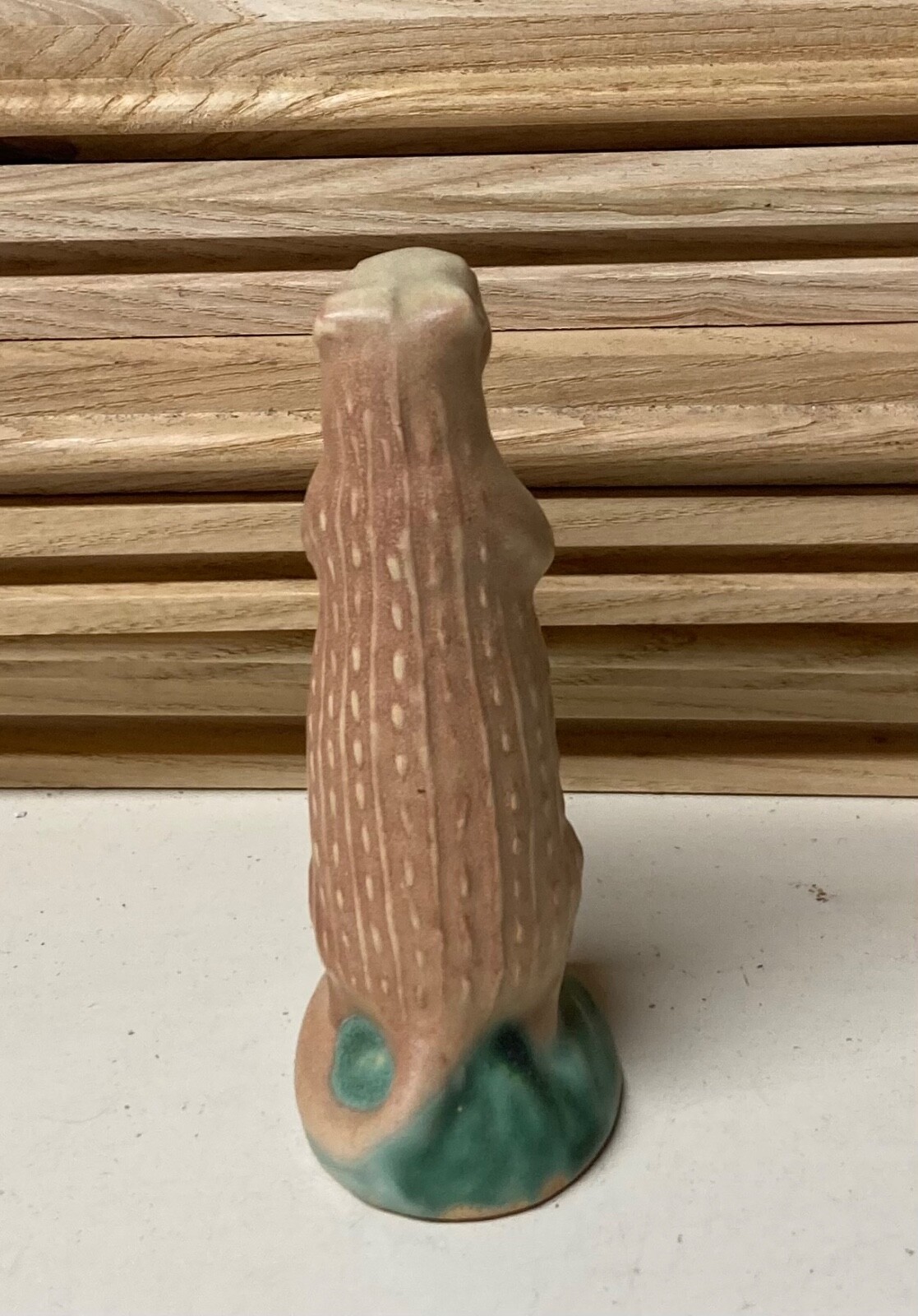 Vintage Rosemeade North Dakota Prairie Dog Figurine With Label HTF 4″ Tall