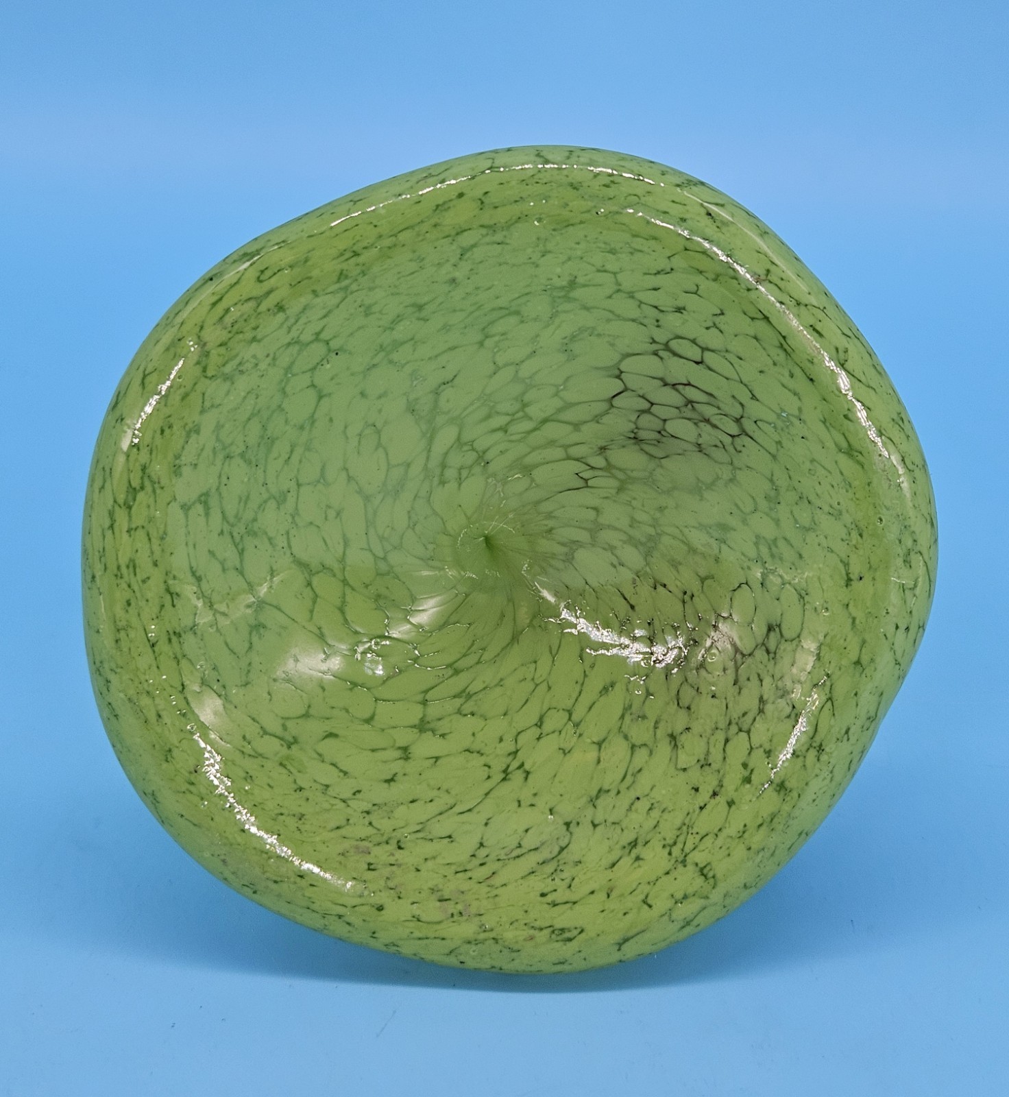 Art Glass Bird Duckling Figurine Paperweight Granny Chic Cottage Core Kitschy