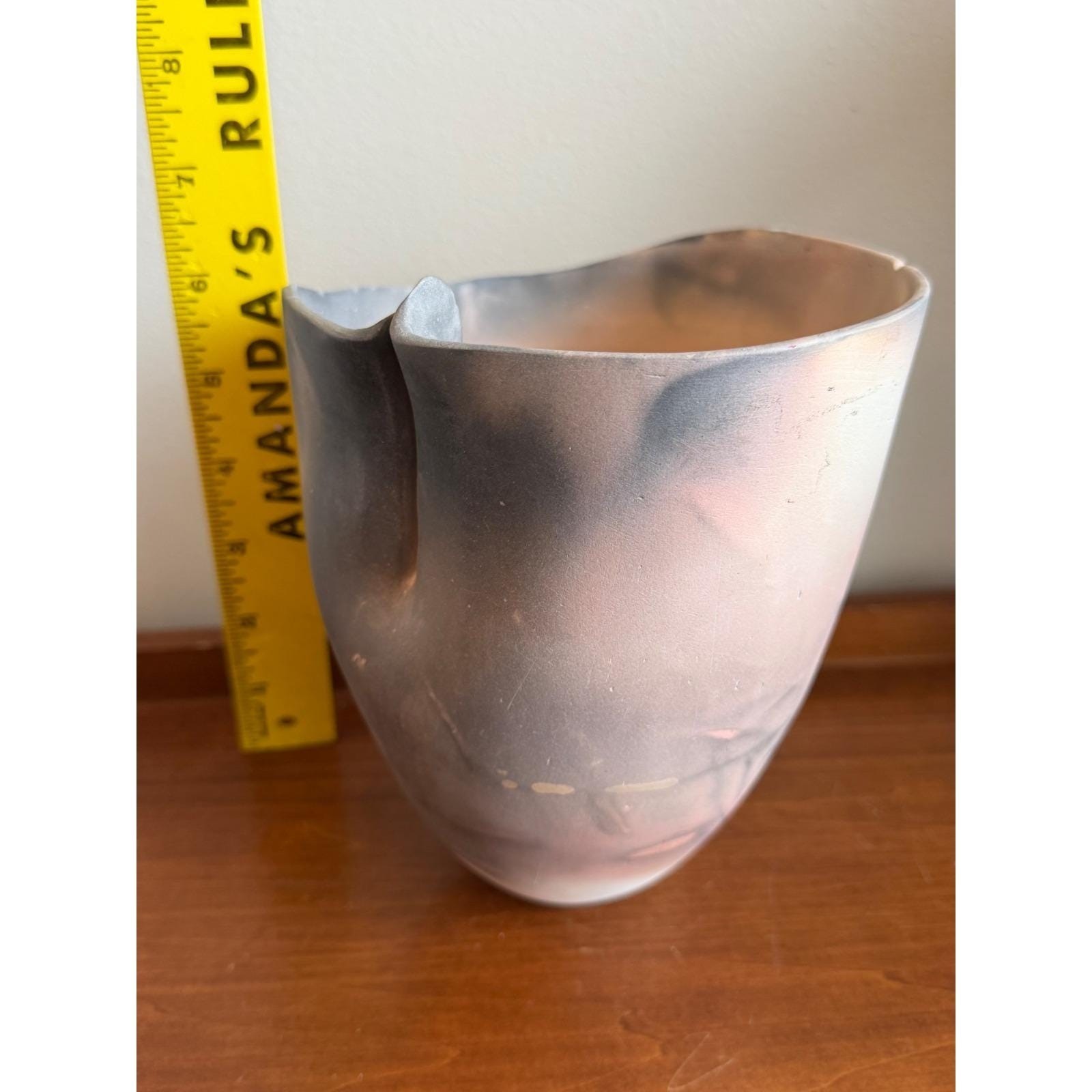 Richard DeVore Vessel Vase 250 Cranbrook Art Ceramic Glazed stoneware Organic