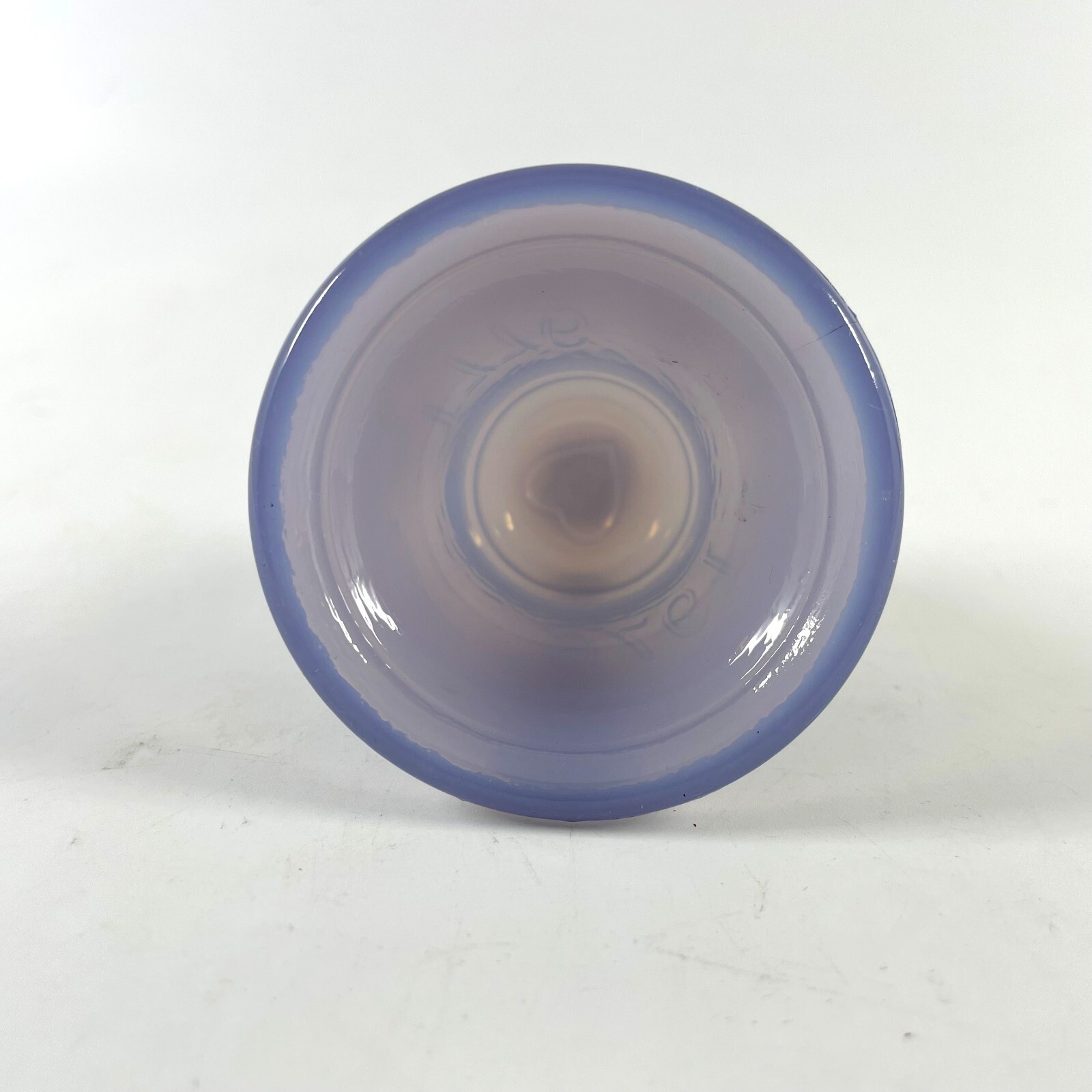 Vintage Degenhart Glass 1776 – 1976 Liberty Bell Bicentennial Blue Purple Marked