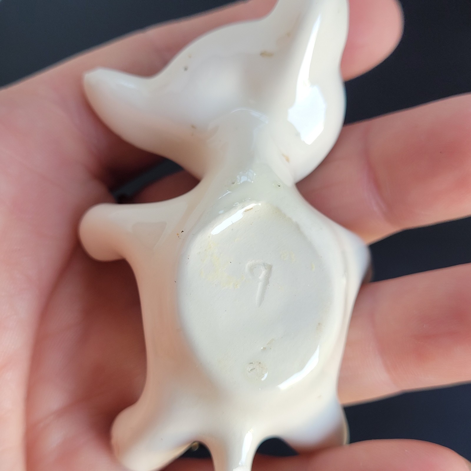 Vintage Mid Century Rio Hondo California Pottery Cat Ring Holder