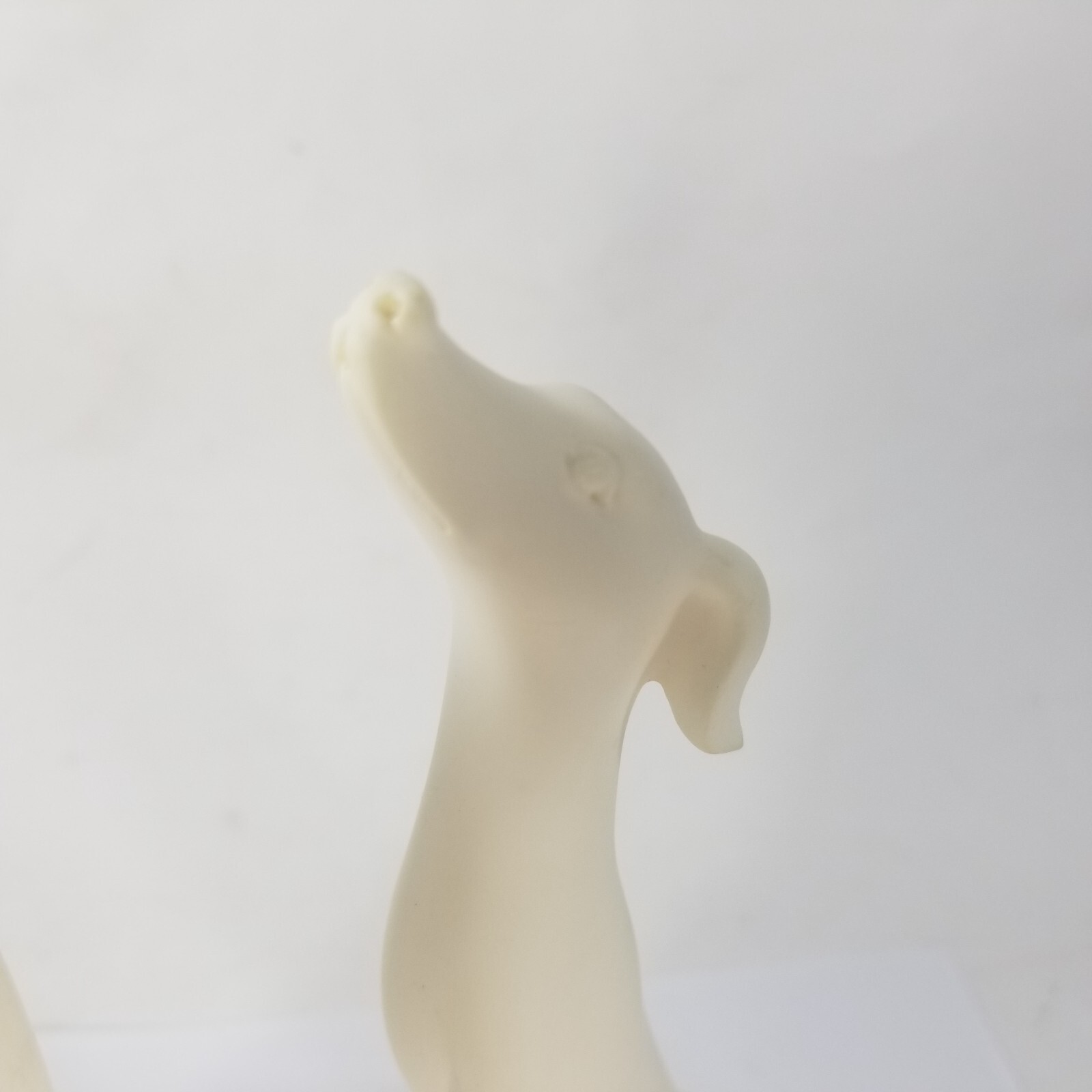 Vintage MCM Cat & Dog Pair Carving Statue Figurine Figure 8-9″