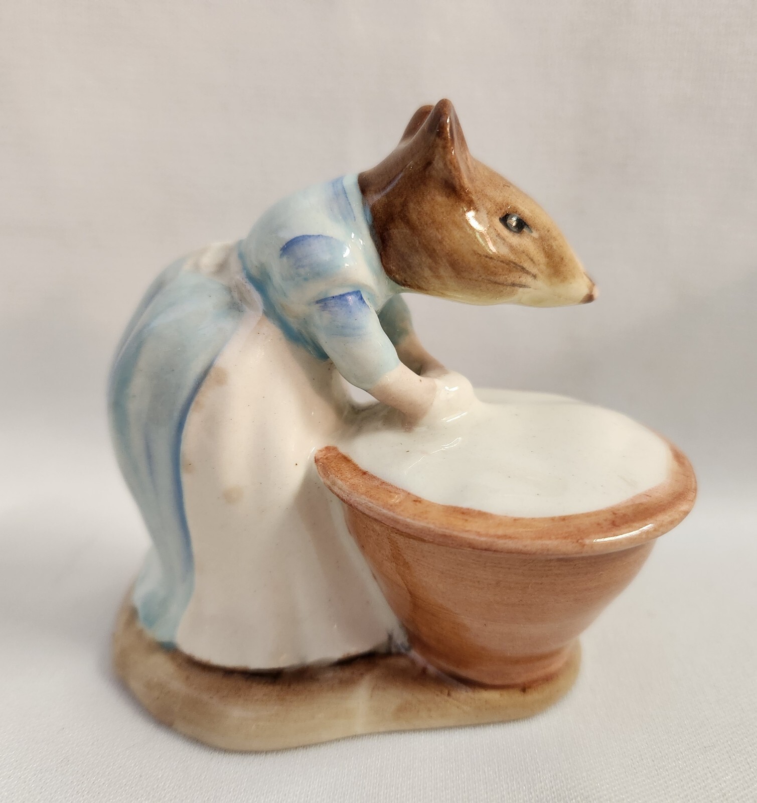 1963 Beswick Beatrix Potter Anna Maria Figurine, England 2-7/8″