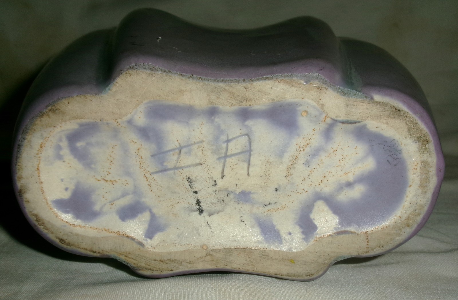 ANTIQUE USA MISSION ARTS & CRAFTS MUNCIE POTTERY FLOWER VASE MATTE GLAZE MINT A+
