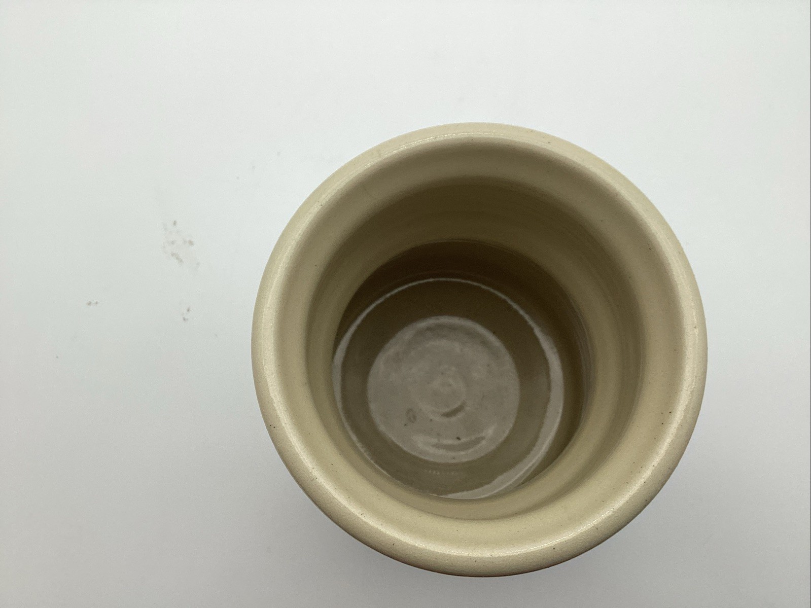 Signed Kovack Studio Pottery Utensil Holder/Vase 1995 6-3/4”T 4-1/2”W