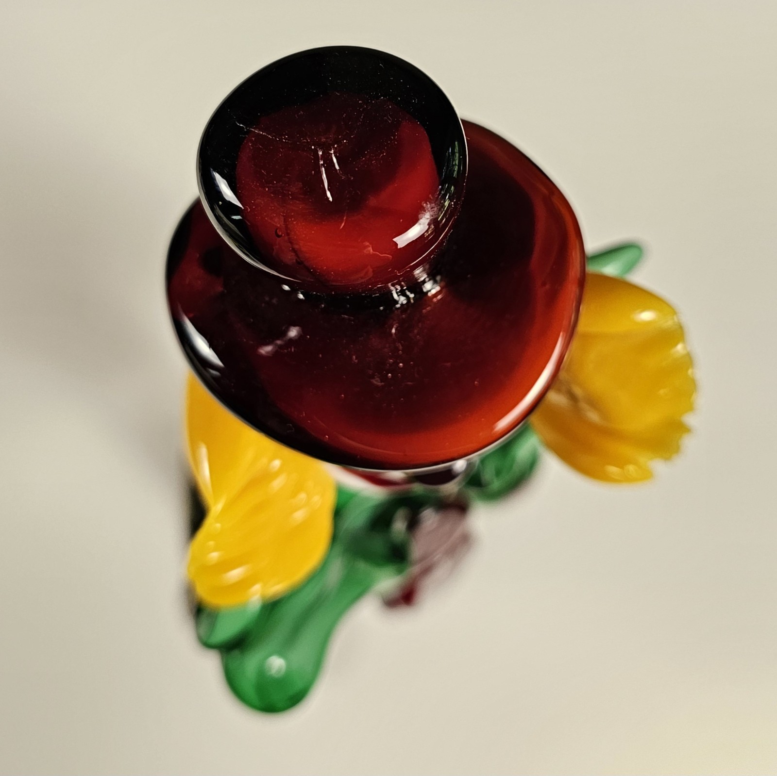 Vintage Koscherak Bros Murano Glass Clown 13.5″ Hand Blown Italian Art Figurine