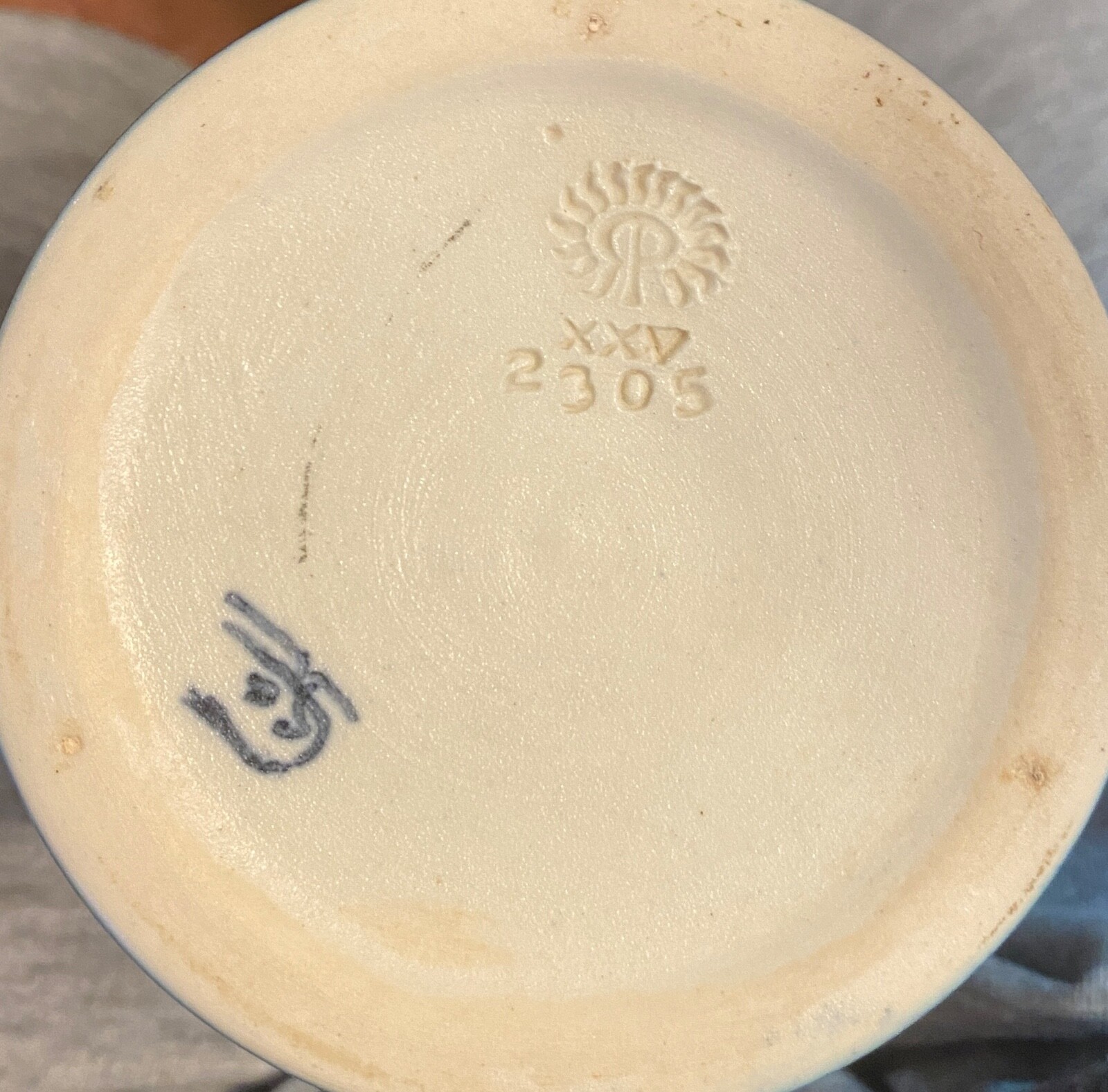 Rookwood Pottery Double Vellum Vase Sally Coyne 1925 MINT!