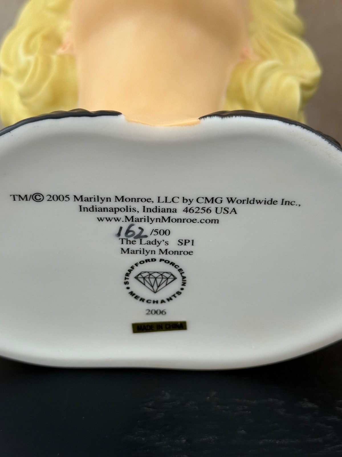 VINTAGE LADY HEAD VASE NIB CONVENTION MARILYN MONROE VINTAGE RHINESTONE BRACELET