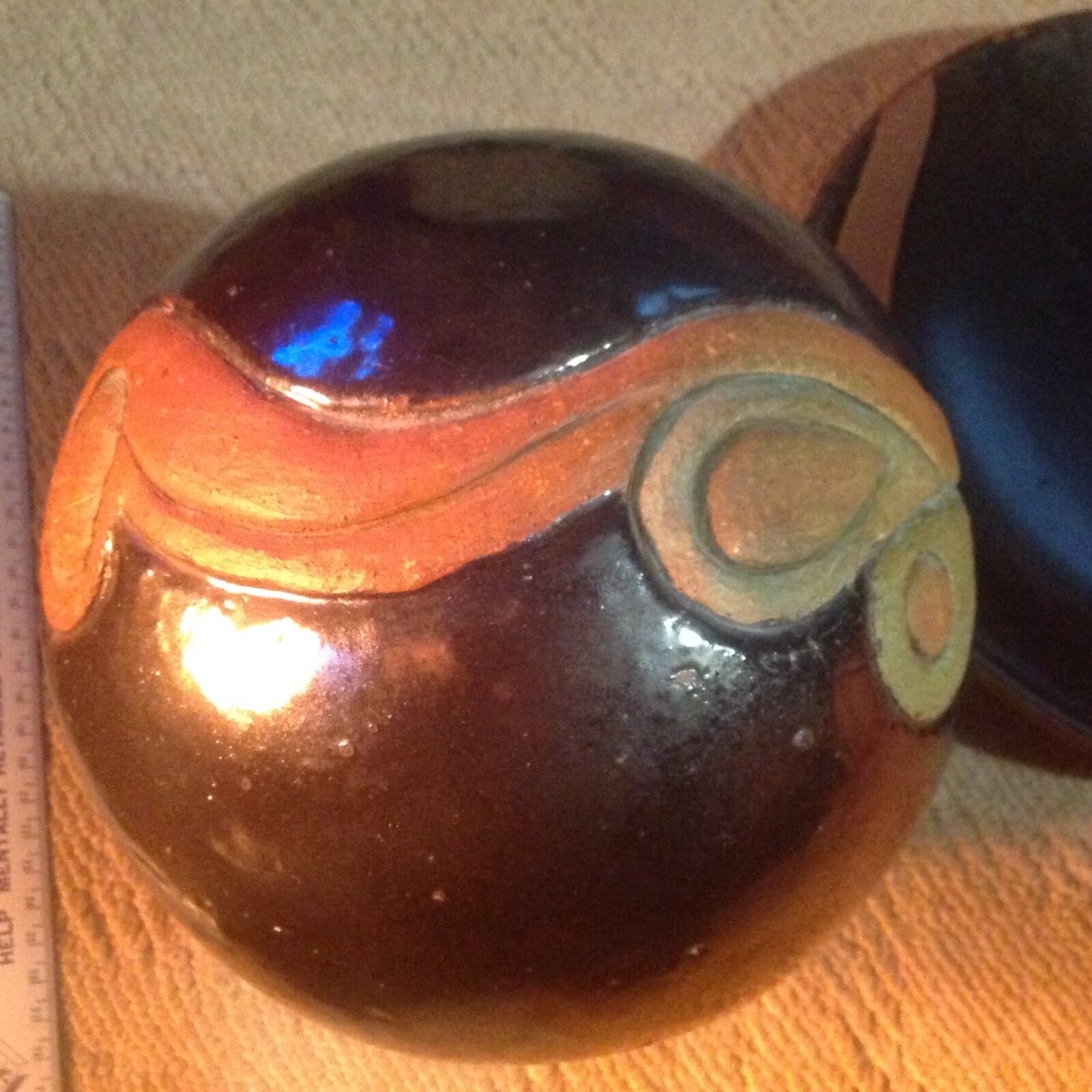 Old Mid-Century Studio Art Pottery Table Centerpiece Bowl+Vase Unique Home Decor
